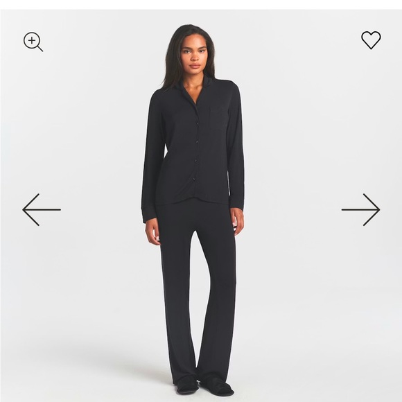SKIMS Other - SKIMS pajama set - NWT onyx- Small